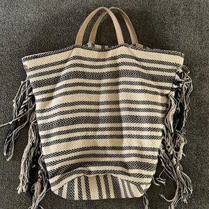 Free People Fringe Tote/Backpack